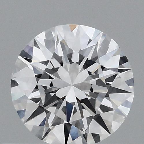 0.46 Carat Round Shaped, Very Good Cut, D Color, VVS2 Clarity, IGI Certified Lab Grown Diamond