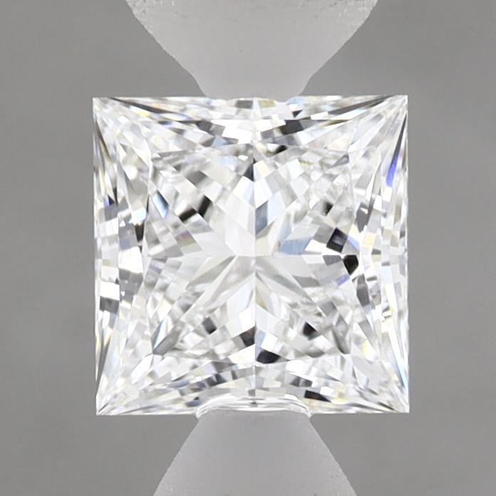 0.99 Carat Princess Shaped, Excellent Cut, D Color, VVS2 Clarity, IGI Certified Lab Grown Diamond