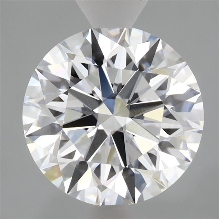2.90 Carat Round Shaped, Excellent Cut, D Color, VVS2 Clarity, IGI Certified Lab Grown Diamond
