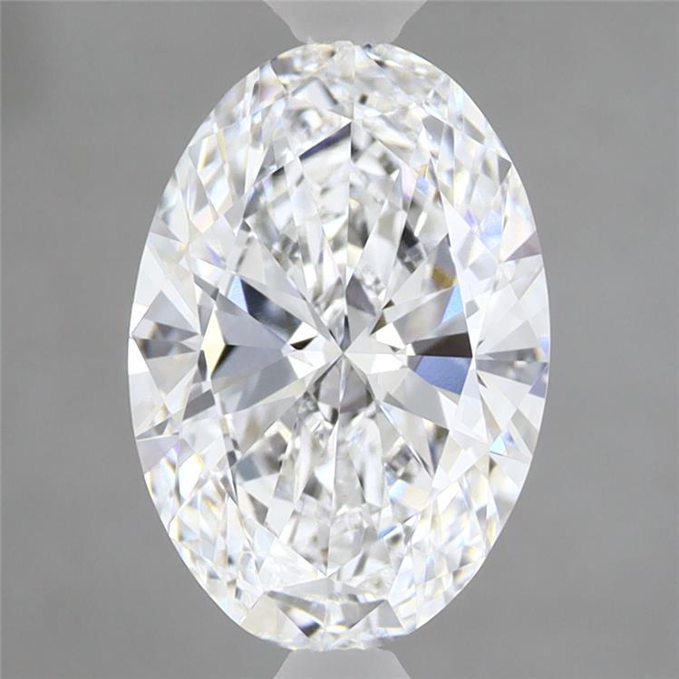 2.15 Carat Oval Shaped, Excellent Cut, D Color, VVS2 Clarity, IGI Certified Lab Grown Diamond
