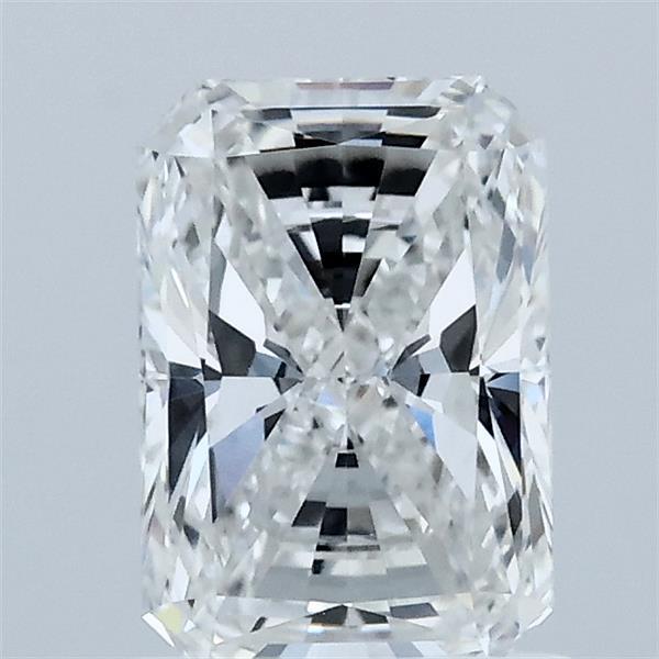 1.26 Carat Radiant Shaped, Ideal Cut, E Color, VVS2 Clarity, IGI Certified Lab Grown Diamond