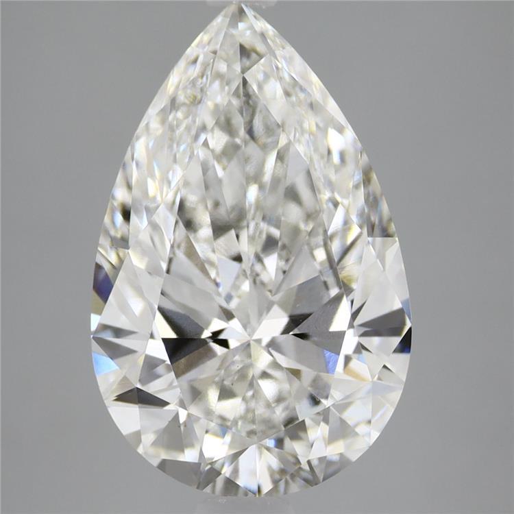 4.47 Carat Pear Shaped, Ideal Cut, F Color, VS1 Clarity, IGI Certified Lab Grown Diamond