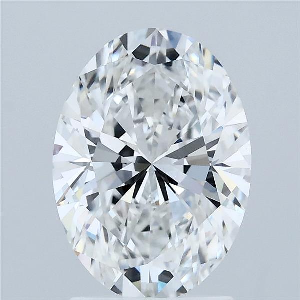 2.01 Carat Oval Shaped, Ideal Cut, E Color, VVS2 Clarity, IGI Certified Lab Grown Diamond