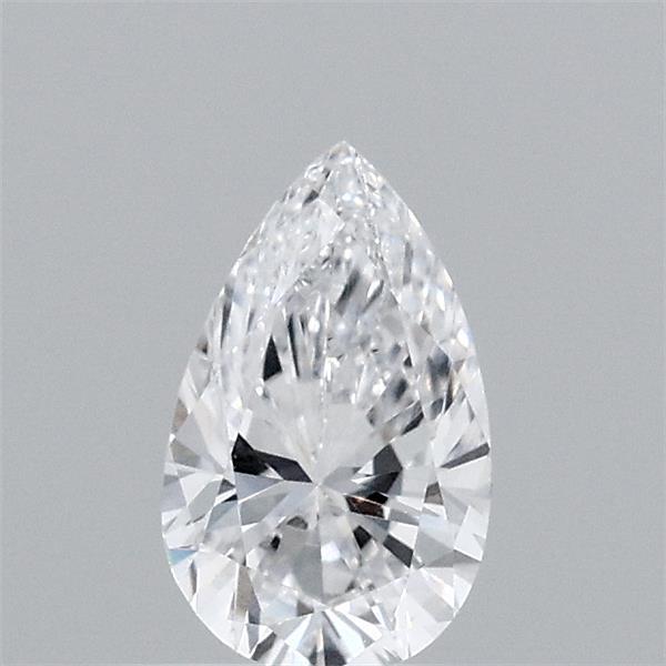 0.46 Carat Pear Shaped, Excellent Cut, D Color, VVS2 Clarity, IGI Certified Lab Grown Diamond