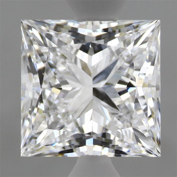 1.93 Carat Princess Shaped, Ideal Cut, D Color, VVS2 Clarity, IGI Certified Lab Grown Diamond