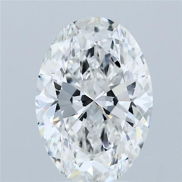 2.09 Carat Oval Shaped, Ideal Cut, F Color, VVS2 Clarity, IGI Certified Lab Grown Diamond