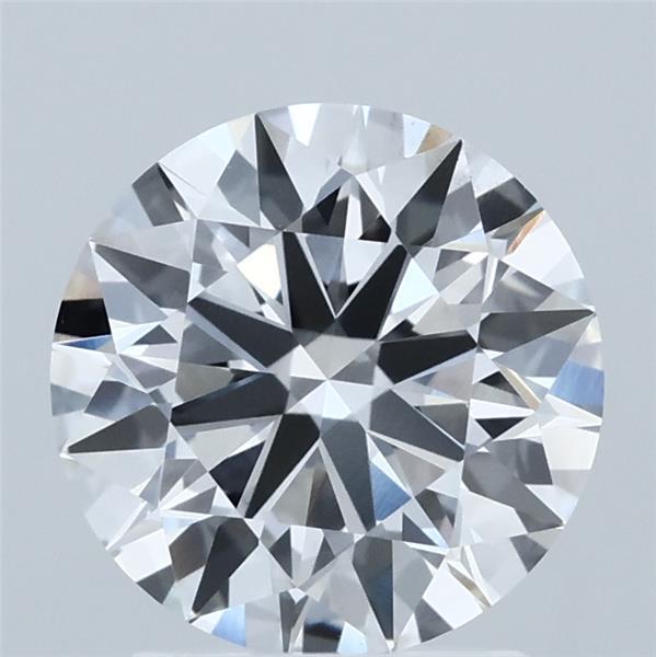 2.10 Carat Round Shaped, Ideal Cut, D Color, VS1 Clarity, IGI Certified Lab Grown Diamond