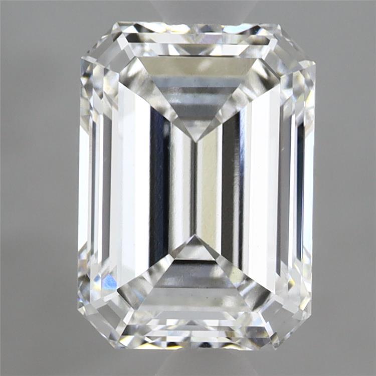 2.63 Carat Emerald Shaped, Ideal Cut, E Color, VS1 Clarity, IGI Certified Lab Grown Diamond