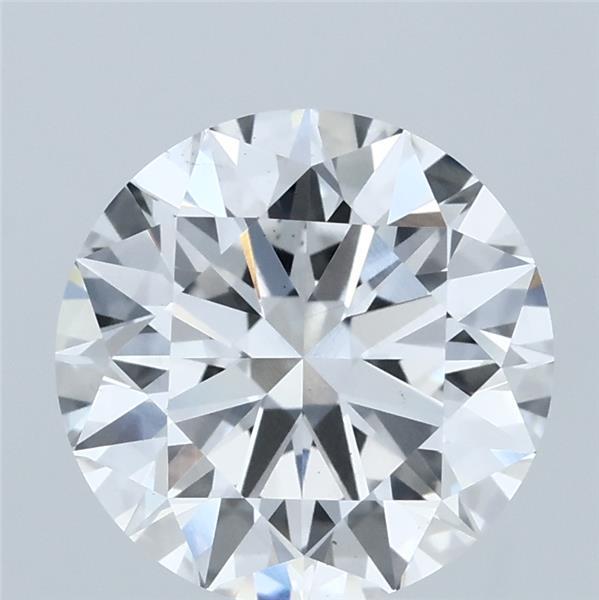 3.00 Carat Round Shaped, Excellent Cut, E Color, VS1 Clarity, IGI Certified Lab Grown Diamond