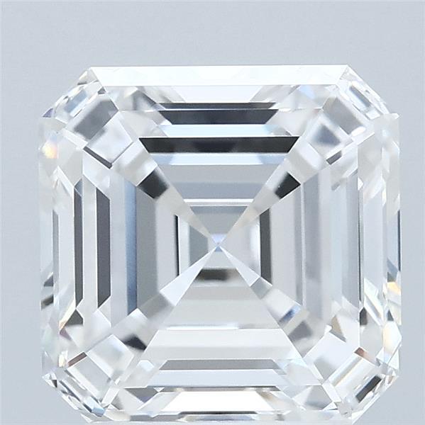 3.03 Carat Asscher Shaped, Ideal Cut, D Color, VVS2 Clarity, IGI Certified Lab Grown Diamond