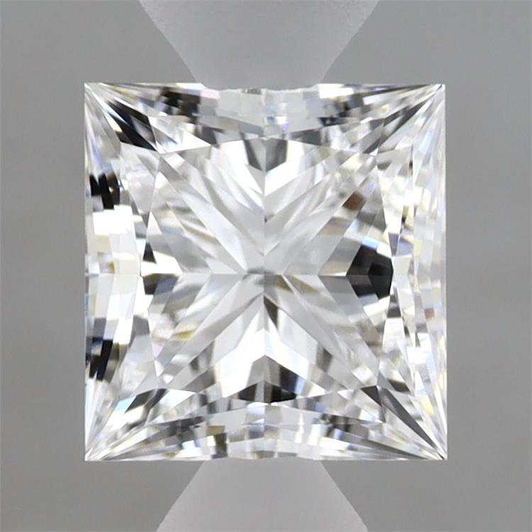 1.62 Carat Princess Shaped, Ideal Cut, E Color, VVS2 Clarity, IGI Certified Lab Grown Diamond