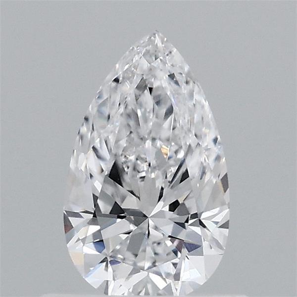 0.68 Carat Pear Shaped, Excellent Cut, D Color, VVS2 Clarity, IGI Certified Lab Grown Diamond