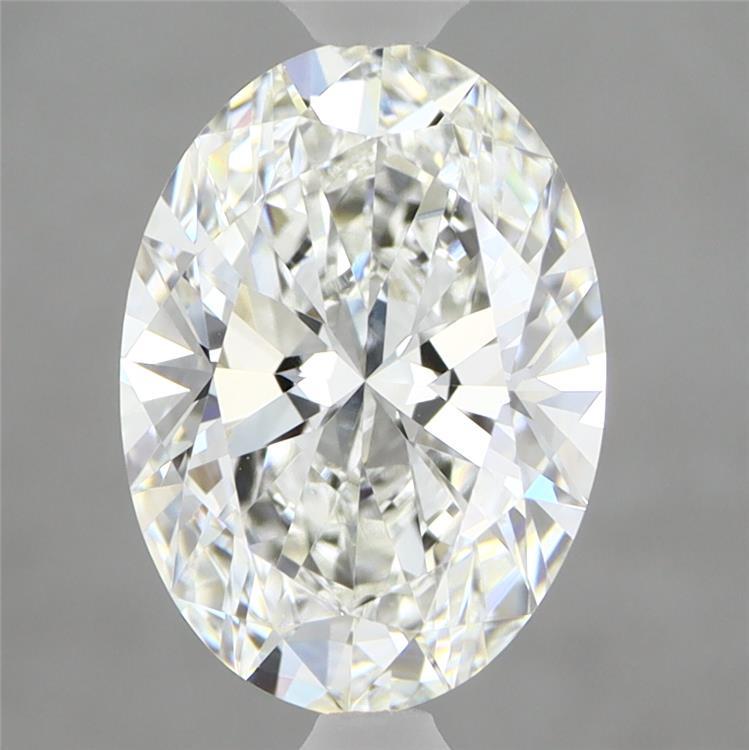 2.36 Carat Oval Shaped, Ideal Cut, F Color, VVS2 Clarity, IGI Certified Lab Grown Diamond