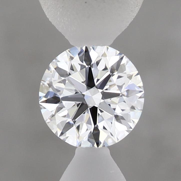 0.57 Carat Round Shaped, Excellent Cut, D Color, VVS2 Clarity, IGI Certified Lab Grown Diamond
