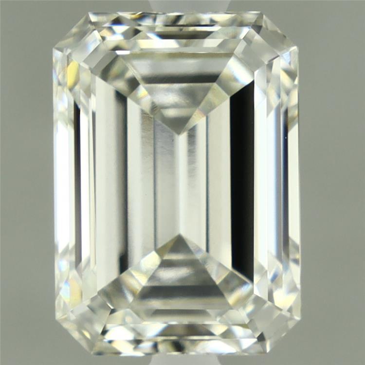 1.91 Carat Emerald Shaped, Ideal Cut, H Color, VVS2 Clarity, IGI Certified Lab Grown Diamond