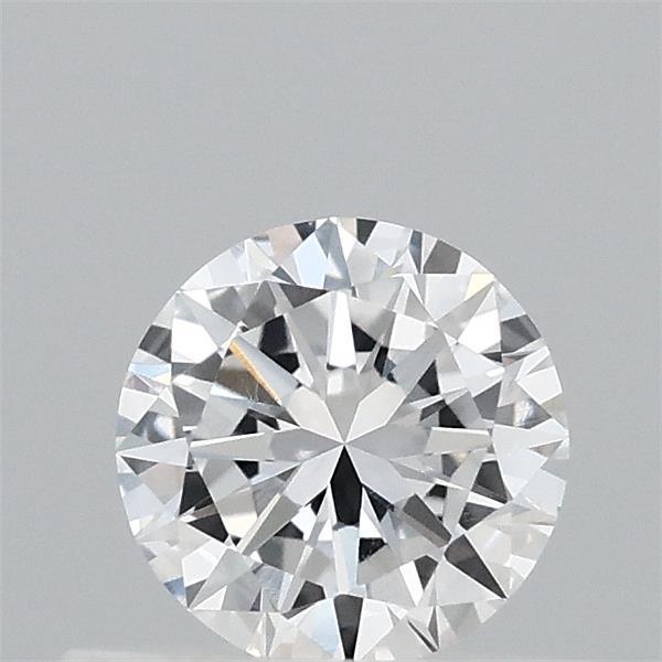 0.44 Carat Round Shaped, Good Cut, D Color, VVS2 Clarity, IGI Certified Lab Grown Diamond