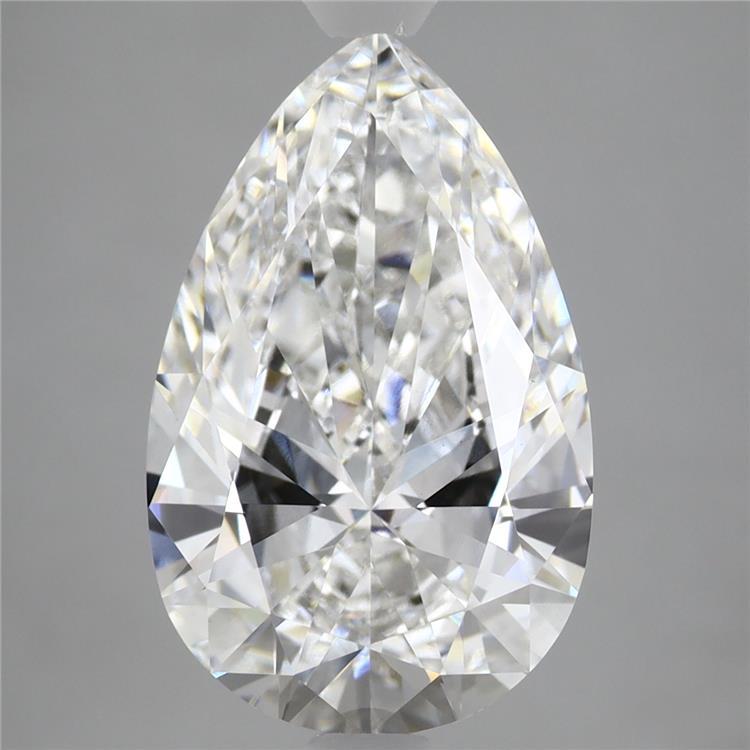 4.50 Carat Pear Shaped, Ideal Cut, E Color, VS1 Clarity, IGI Certified Lab Grown Diamond