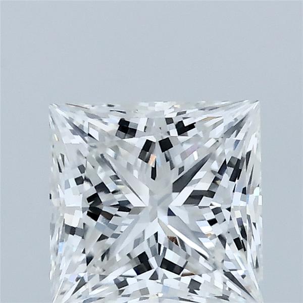 1.51 Carat Princess Shaped, Ideal Cut, F Color, VVS2 Clarity, IGI Certified Lab Grown Diamond