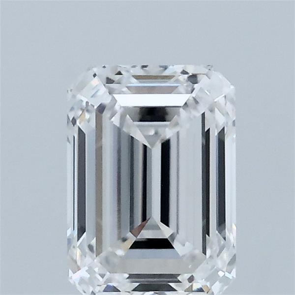 1.07 Carat Emerald Shaped, Ideal Cut, D Color, VVS1 Clarity, IGI Certified Lab Grown Diamond