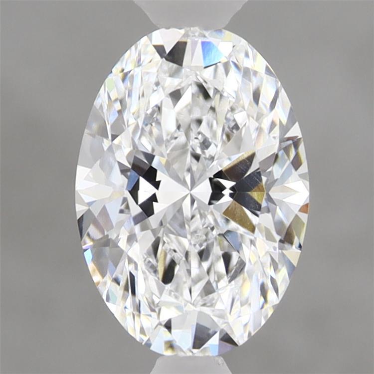 1.36 Carat Oval Shaped, Ideal Cut, D Color, VVS2 Clarity, IGI Certified Lab Grown Diamond