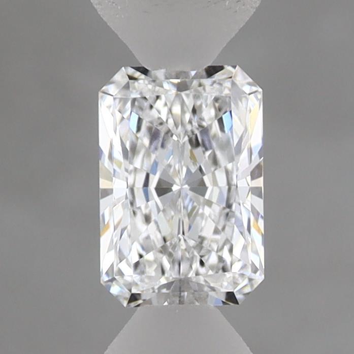 0.58 Carat Radiant Shaped, Ideal Cut, D Color, VS1 Clarity, IGI Certified Lab Grown Diamond