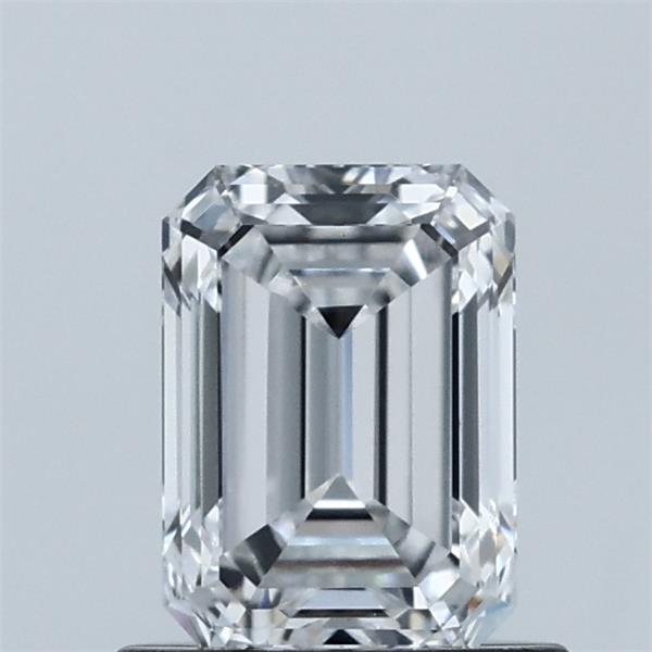 0.88 Carat Emerald Shaped, Ideal Cut, E Color, VS1 Clarity, IGI Certified Lab Grown Diamond