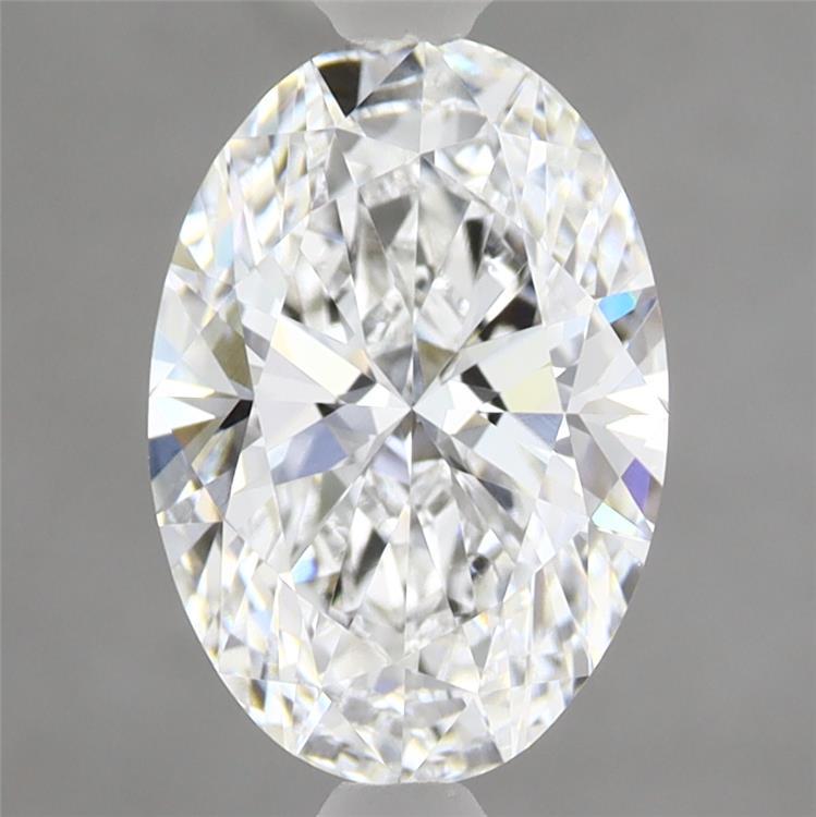 2.08 Carat Oval Shaped, Ideal Cut, D Color, VVS2 Clarity, IGI Certified Lab Grown Diamond