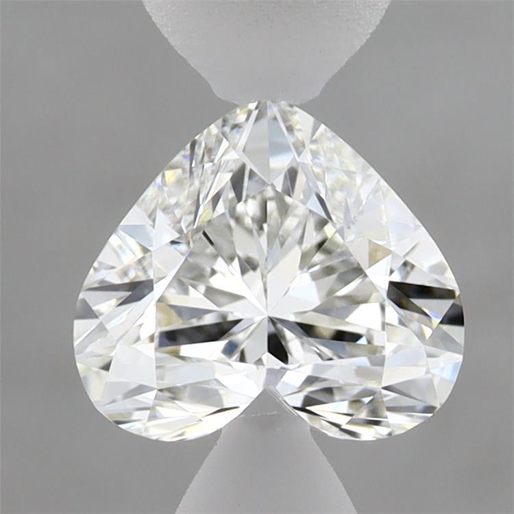1.45 Carat Heart Shaped, Ideal Cut, F Color, VVS2 Clarity, IGI Certified Lab Grown Diamond