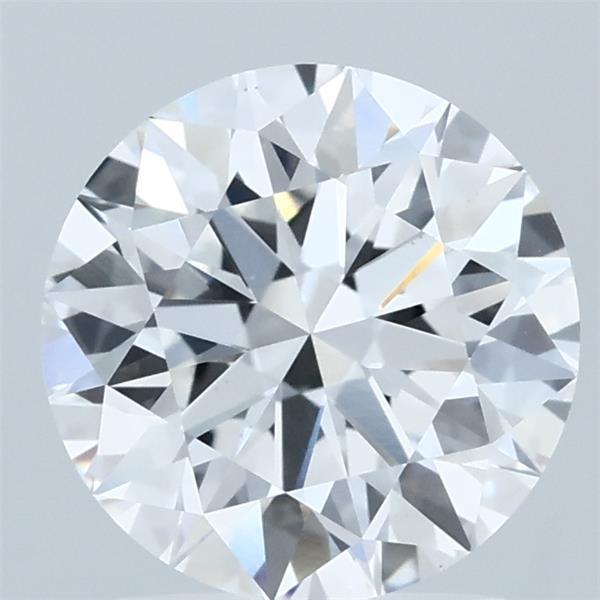 2.03 Carat Round Shaped, Ideal Cut, E Color, VS1 Clarity, IGI Certified Lab Grown Diamond