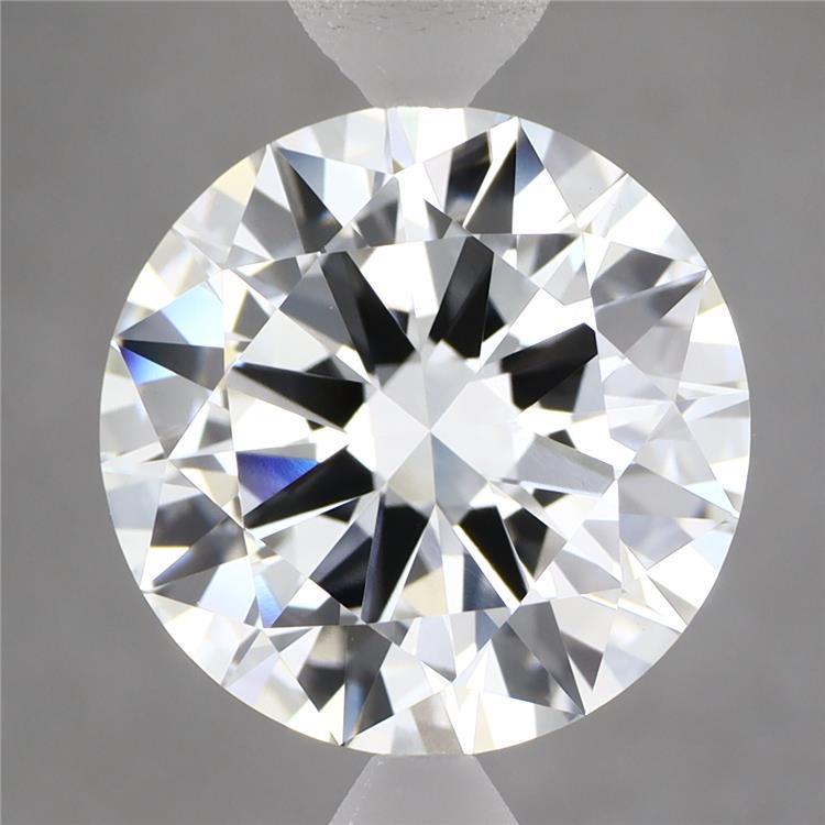 5.54 Carat Round Shaped, Excellent Cut, F Color, VVS2 Clarity, IGI Certified Lab Grown Diamond