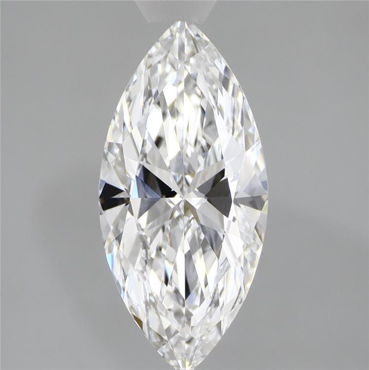 1.44 Carat Marquise Shaped, Ideal Cut, D Color, VVS2 Clarity, IGI Certified Lab Grown Diamond