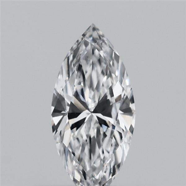 0.43 Carat Marquise Shaped, Ideal Cut, D Color, VVS2 Clarity, IGI Certified Lab Grown Diamond