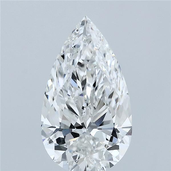 1.81 Carat Pear Shaped, Ideal Cut, F Color, VVS2 Clarity, IGI Certified Lab Grown Diamond