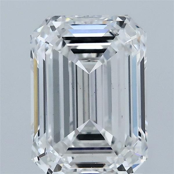 2.02 Carat Emerald Shaped, Ideal Cut, D Color, VS2 Clarity, IGI Certified Lab Grown Diamond