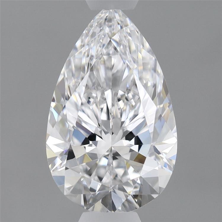 1.08 Carat Pear Shaped, Ideal Cut, D Color, IF Clarity, IGI Certified Lab Grown Diamond