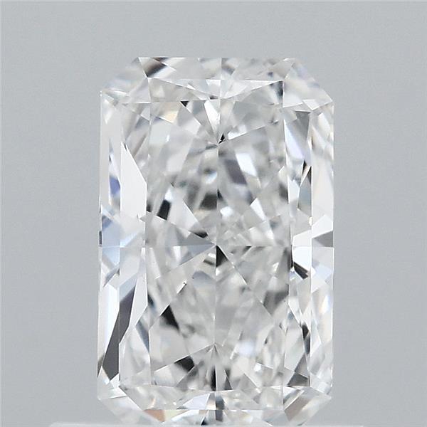 0.80 Carat Radiant Shaped, Excellent Cut, E Color, VS1 Clarity, IGI Certified Lab Grown Diamond