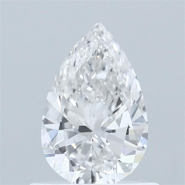 0.63 Carat Pear Shaped, Ideal Cut, E Color, VVS2 Clarity, IGI Certified Lab Grown Diamond