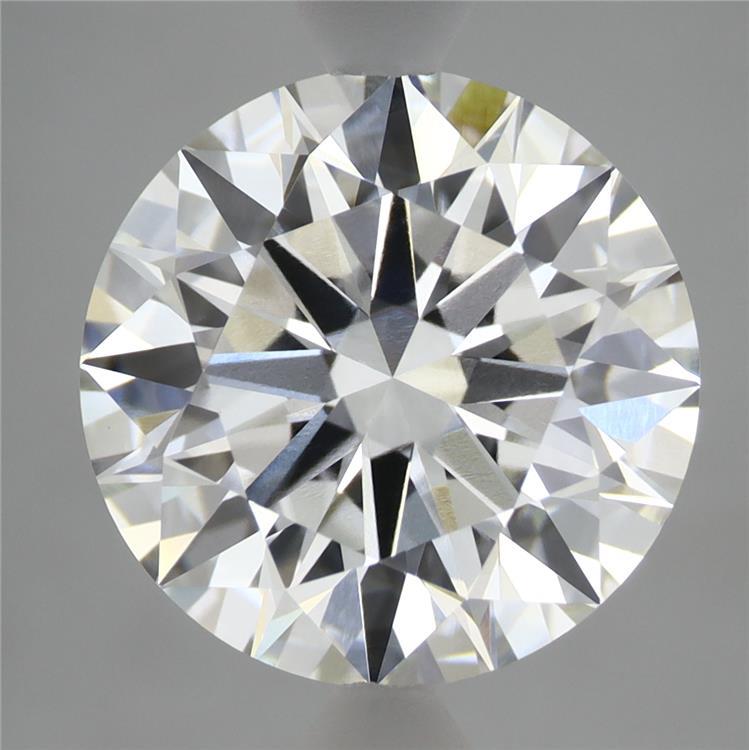 4.85 Carat Round Shaped, Ideal Cut, F Color, VVS2 Clarity, IGI Certified Lab Grown Diamond