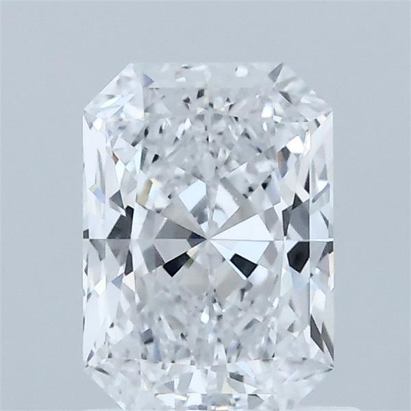 1.01 Carat Radiant Shaped, Ideal Cut, D Color, VVS2 Clarity, IGI Certified Lab Grown Diamond