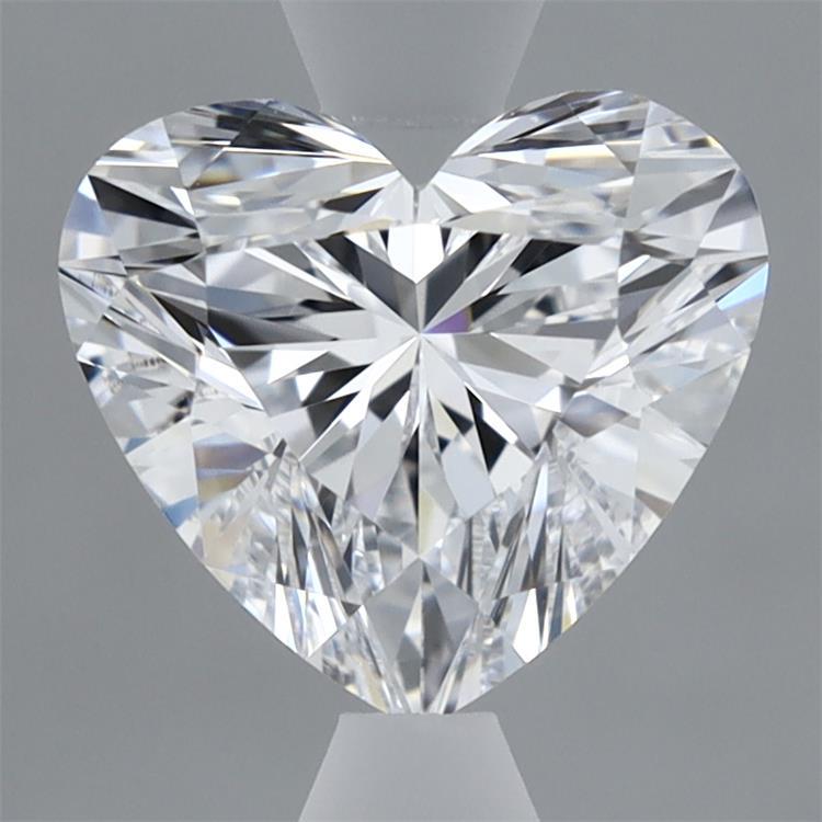 1.50 Carat Heart Shaped, Ideal Cut, D Color, VVS1 Clarity, IGI Certified Lab Grown Diamond