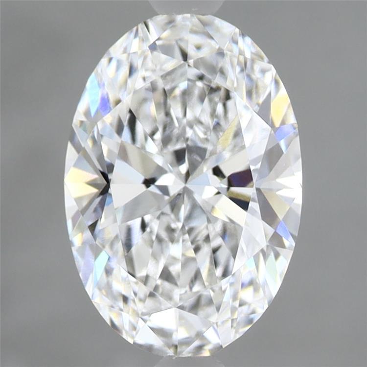 2.10 Carat Oval Shaped, Ideal Cut, D Color, VVS2 Clarity, IGI Certified Lab Grown Diamond