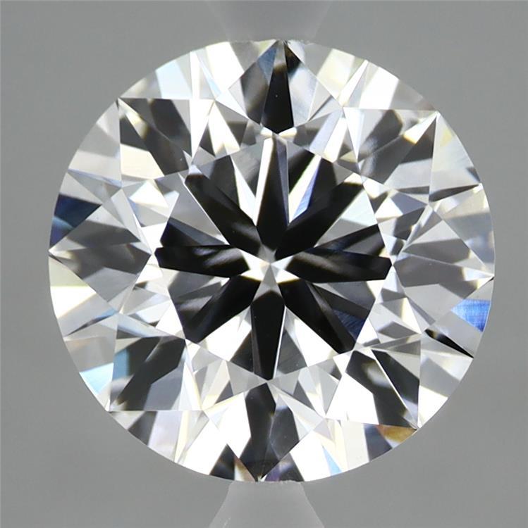 3.05 Carat Round Shaped, Very Good Cut, E Color, VVS2 Clarity, IGI Certified Lab Grown Diamond