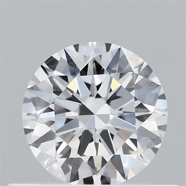 0.47 Carat Round Shaped, Ideal Cut, D Color, VVS2 Clarity, IGI Certified Lab Grown Diamond