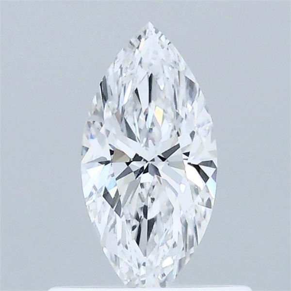 0.50 Carat Marquise Shaped, Excellent Cut, D Color, VVS1 Clarity, IGI Certified Lab Grown Diamond