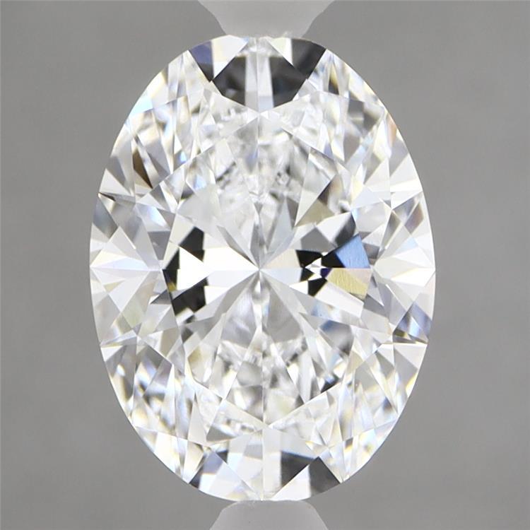 2.08 Carat Oval Shaped, Ideal Cut, D Color, VVS2 Clarity, IGI Certified Lab Grown Diamond