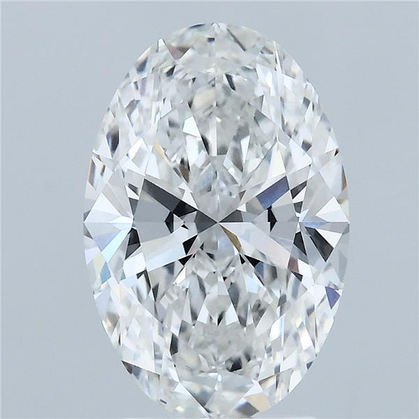 3.07 Carat Oval Shaped, Ideal Cut, E Color, VVS2 Clarity, IGI Certified Lab Grown Diamond