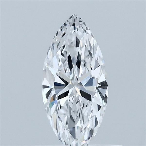 0.52 Carat Marquise Shaped, Excellent Cut, D Color, VVS2 Clarity, IGI Certified Lab Grown Diamond