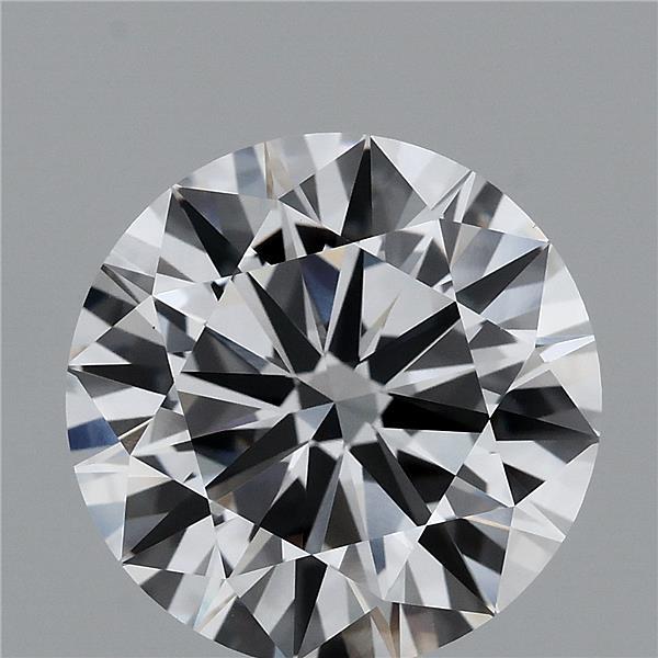3.50 Carat Round Shaped, Excellent Cut, D Color, VS1 Clarity, IGI Certified Lab Grown Diamond