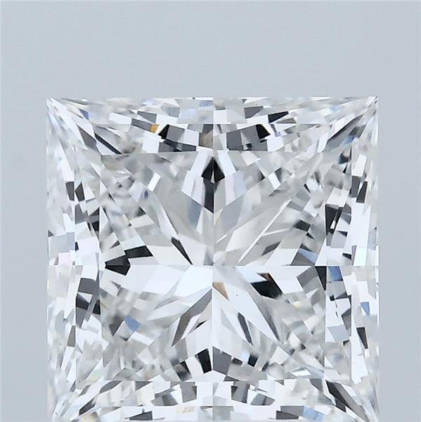 4.03 Carat Princess Shaped, Ideal Cut, E Color, VS1 Clarity, IGI Certified Lab Grown Diamond