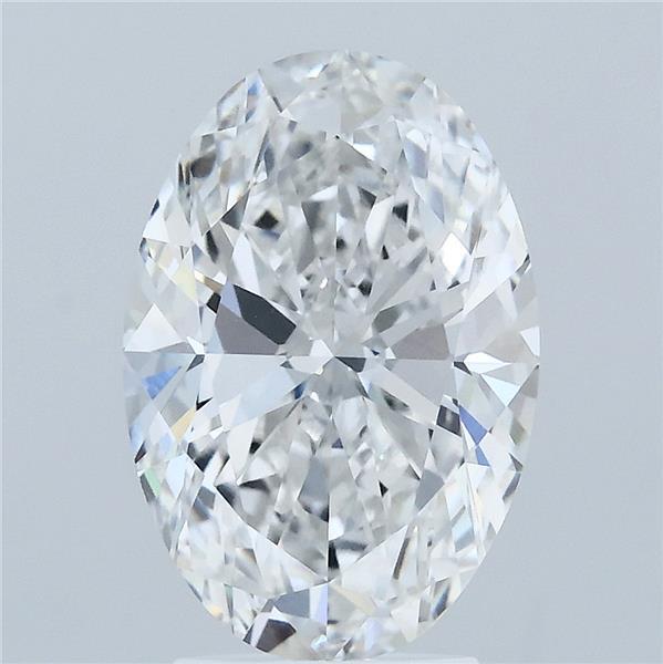 3.24 Carat Oval Shaped, Ideal Cut, F Color, VVS2 Clarity, IGI Certified Lab Grown Diamond